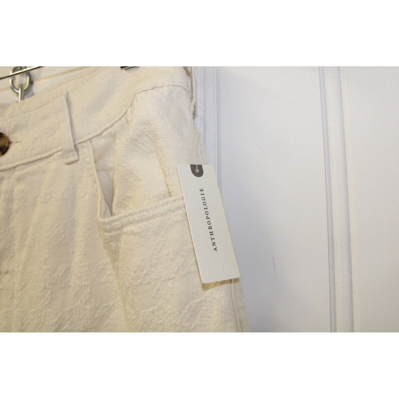 Anthropologie The Skipper High-Rise Crop Wide-Leg Jeans by‎ Pilcro Size 32 $168 - Picture 6 of 16